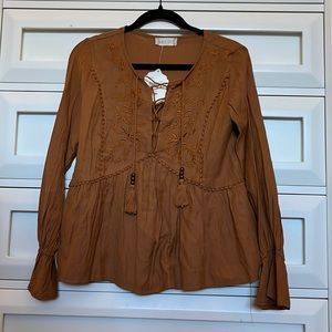 NWT ALTARD STATE BURT ORANGE TOP